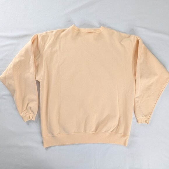 VTG Mirage Las Vegas Gold Yellow Pink Palm Trees Embroidered Crewneck Sweatshirt - Picture 3 of 7